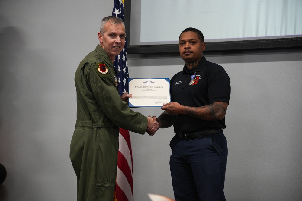 Creech Fire awarded Civilian Achievement Medals