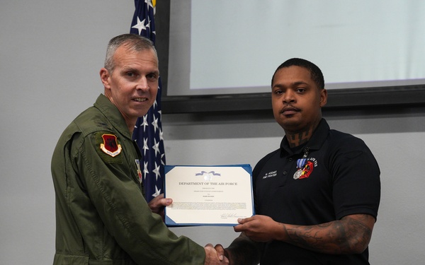 Creech Fire awarded Civilian Achievement Medals