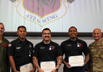 Creech Fire awarded Civilian Achievement Medals