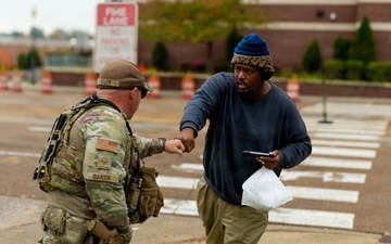 Tennessee National Guard engages with Memphis community