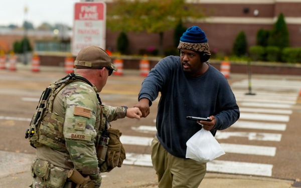 Tennessee National Guard engages with Memphis community