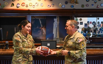 Sentinel-6B Patching Ceremony