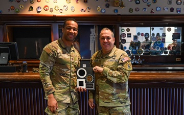 Sentinel-6B Patching Ceremony