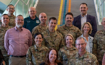 Kirtland Leadership Visits New Sandia Base Elementary