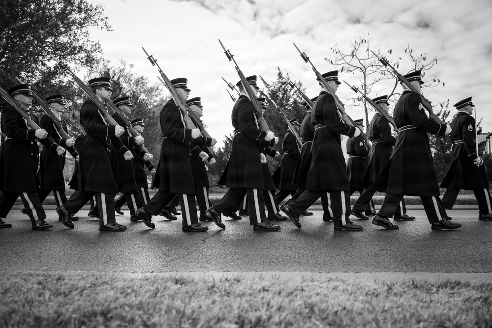 Full Military Funeral Honors with Escort are Conducted for U.S. Army Sgt. Michael Verardo in Section 57