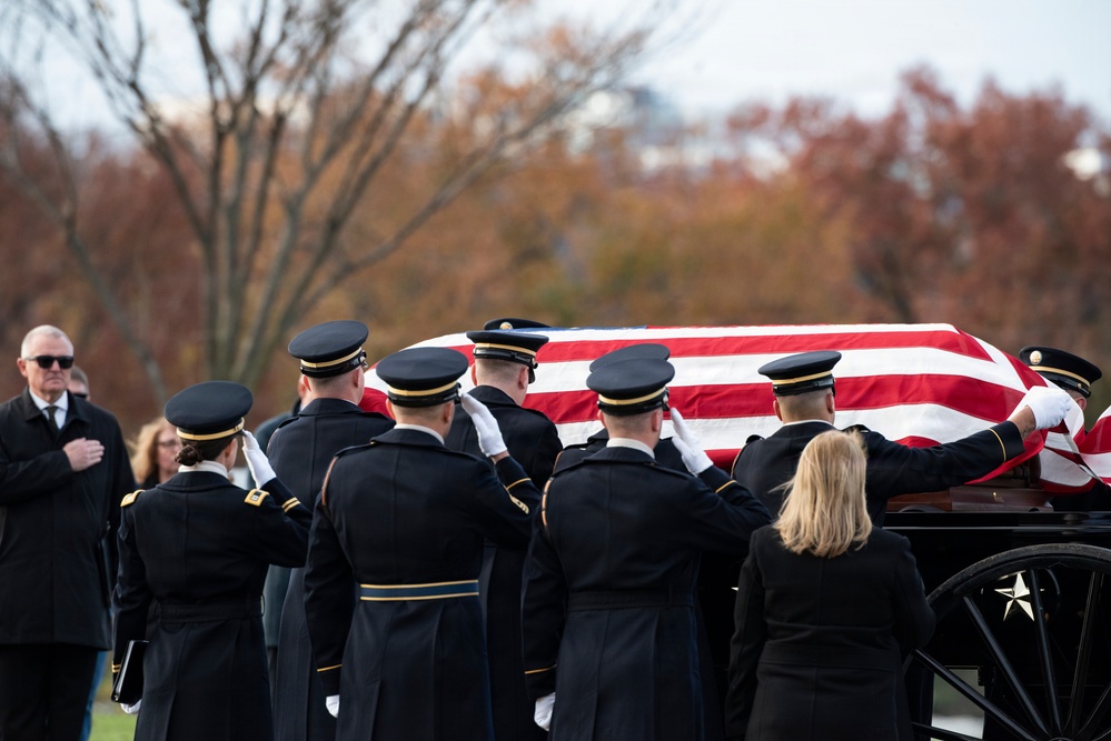 Full Military Funeral Honors with Escort are Conducted for U.S. Army Sgt. Michael Verardo in Section 57