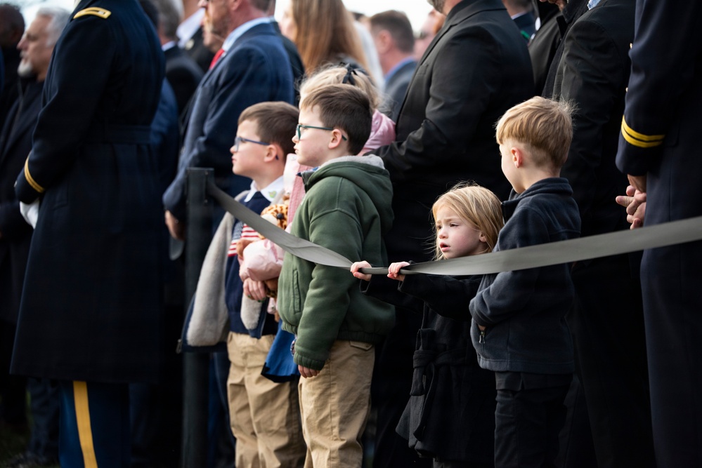 Full Military Funeral Honors with Escort are Conducted for U.S. Army Sgt. Michael Verardo in Section 57