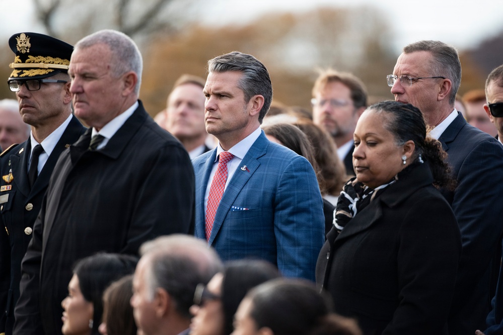 Full Military Funeral Honors with Escort are Conducted for U.S. Army Sgt. Michael Verardo in Section 57