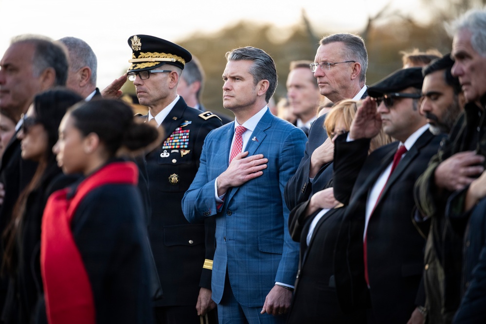 Full Military Funeral Honors with Escort are Conducted for U.S. Army Sgt. Michael Verardo in Section 57