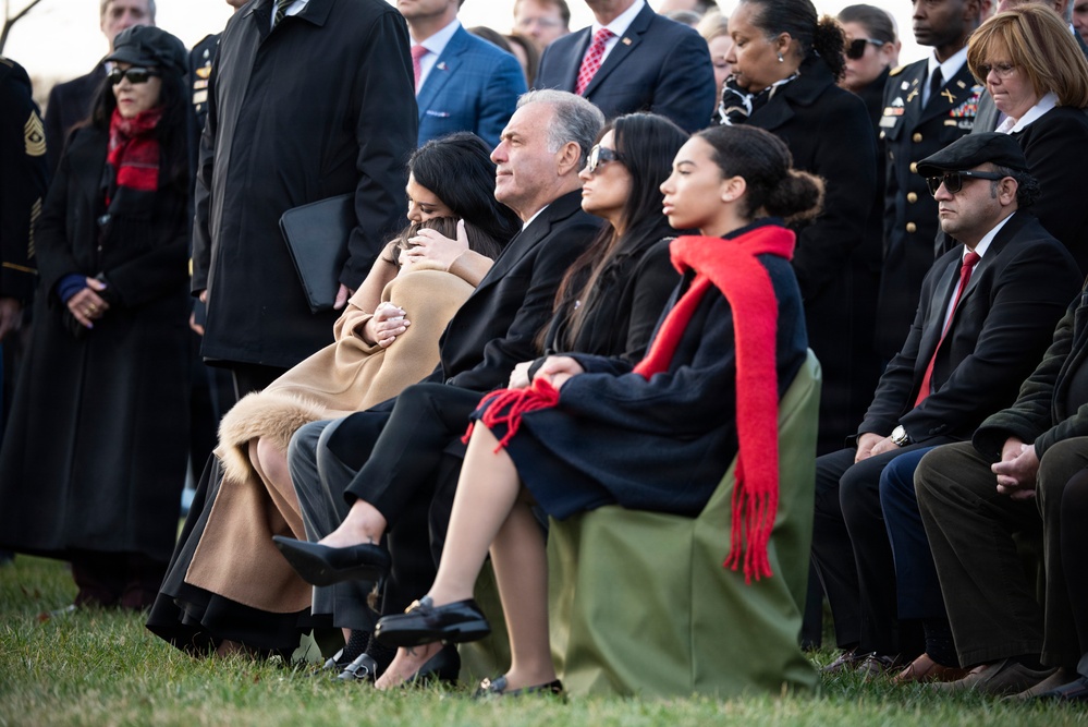 Full Military Funeral Honors with Escort are Conducted for U.S. Army Sgt. Michael Verardo in Section 57