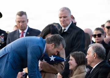 Full Military Funeral Honors with Escort are Conducted for U.S. Army Sgt. Michael Verardo in Section 57