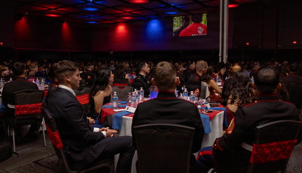 Headquarters and Headquarters Squadron celebrates the Marine Corps 250th Birthday