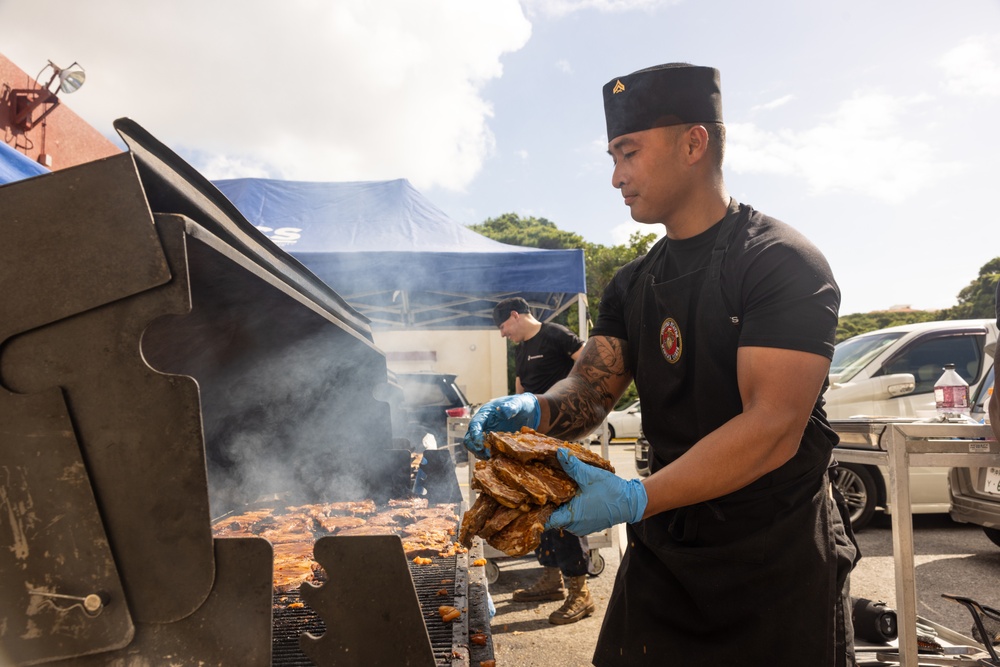 Mess Hall 488 Marines and MLCs organize 250th Marine Corps Birthday Meal at Camp Foster