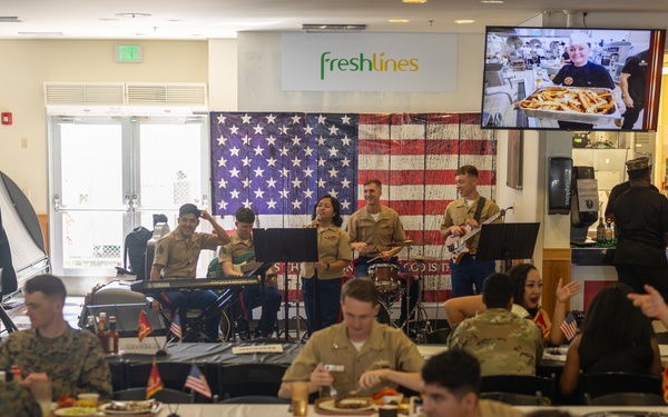 Mess Hall 488 Marines and MLCs organize 250th Marine Corps Birthday Meal at Camp Foster