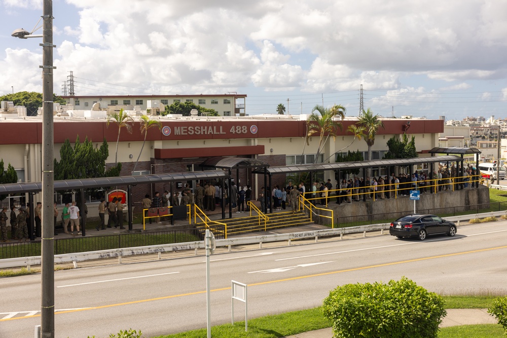 Mess Hall 488 Marines and MLCs organize 250th Marine Corps Birthday Meal at Camp Foster