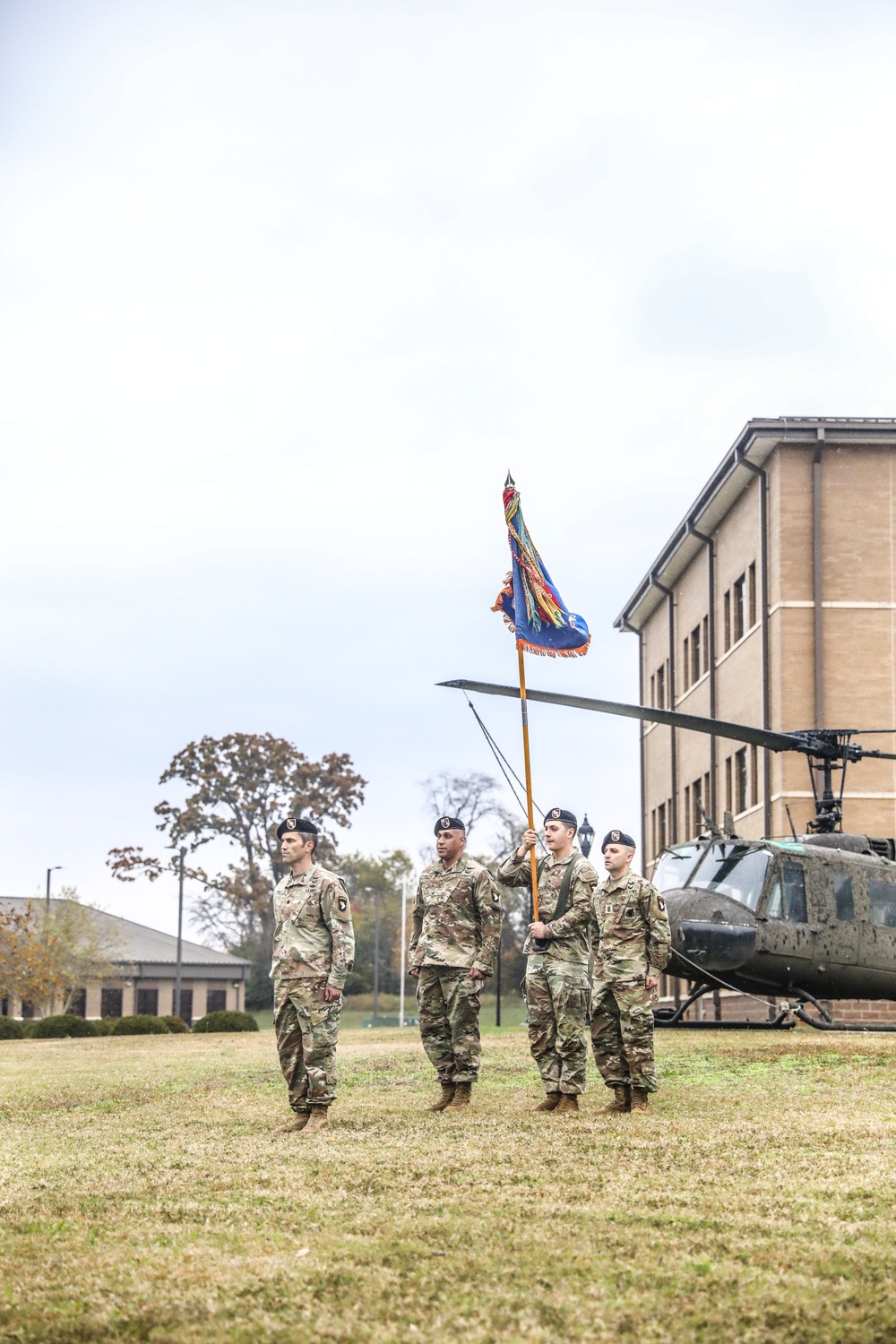 101st CAB Uncasing Ceremony