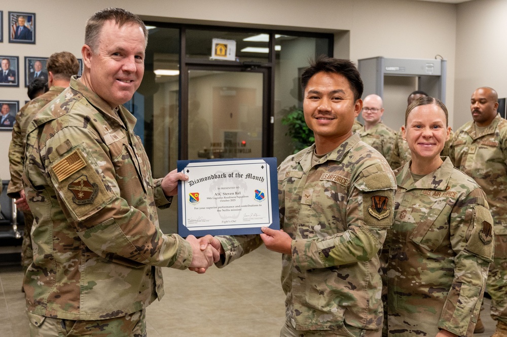 Diamondback of the month: Recognizing excellence