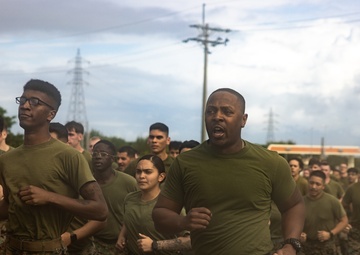 H&amp;HS Marines run 250 miles for 250th Marine Corps Birthday