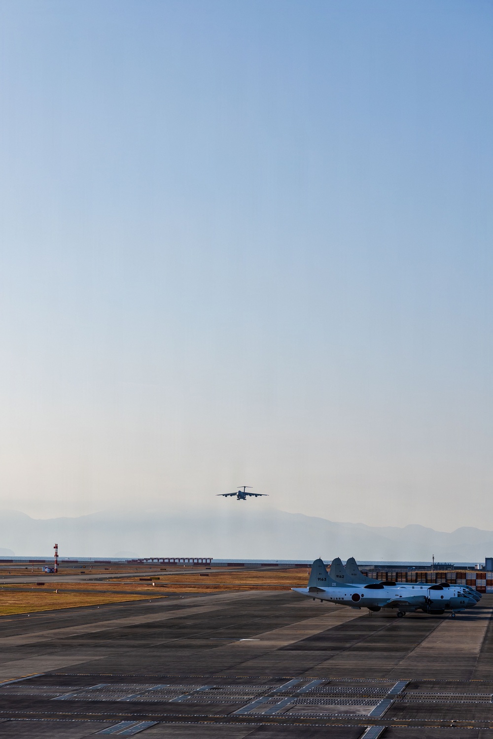Connecting the globe: A C5M Super Galaxy lands at MCAS Iwakuni