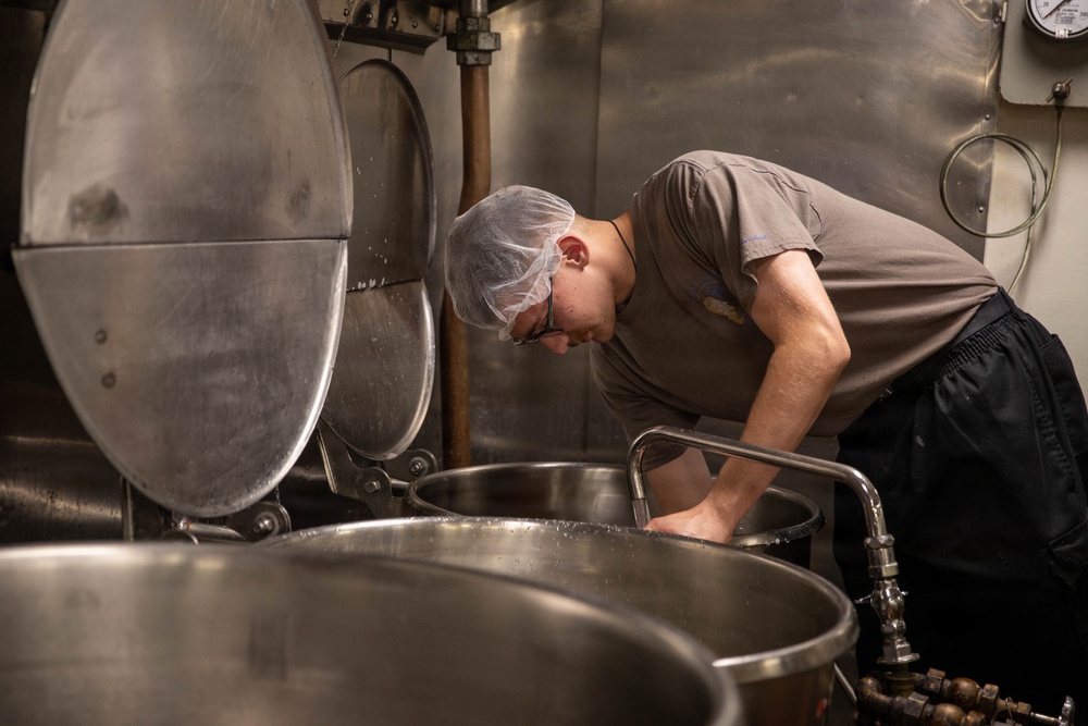 Abraham Lincoln conducts routine operations