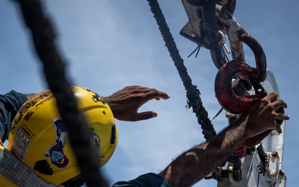 USS Gridley Replenishment-At-Sea
