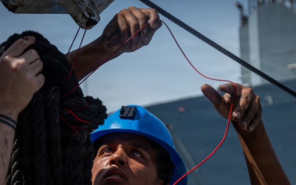 USS Gridley Replenishment-At-Sea