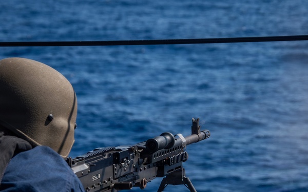 USS Gridley Live-Fire