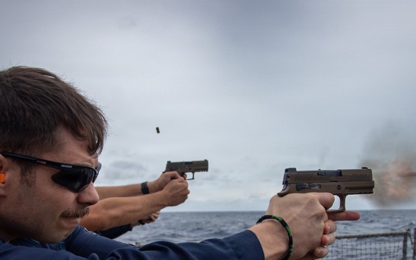 USS Gridley Live-Fire