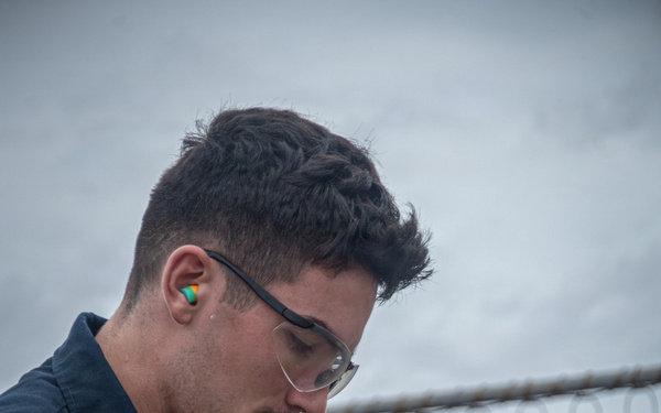 USS Gridley Live-Fire