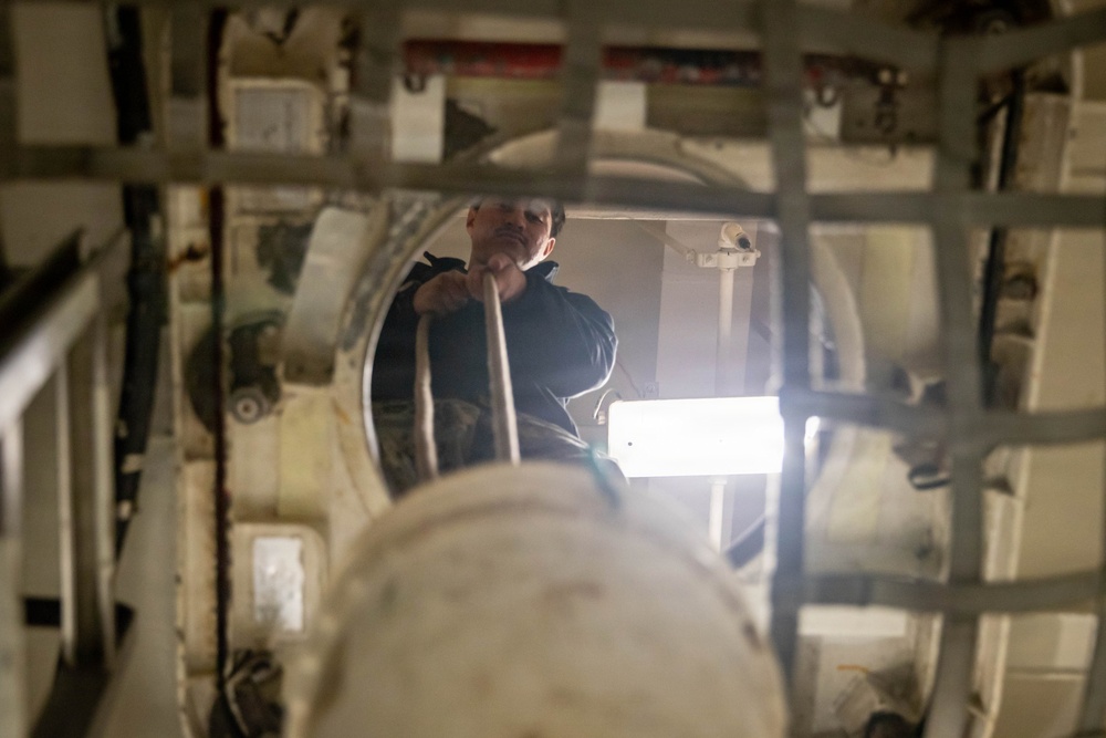 Abraham Lincoln conducts routine operations