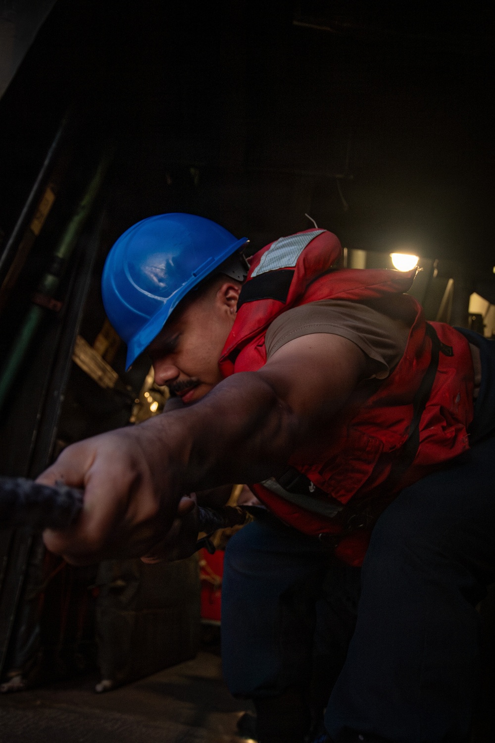 USS Gridley Replenishment-At-Sea