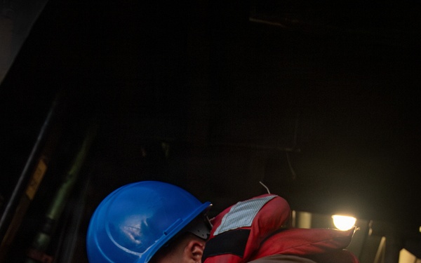 USS Gridley Replenishment-At-Sea