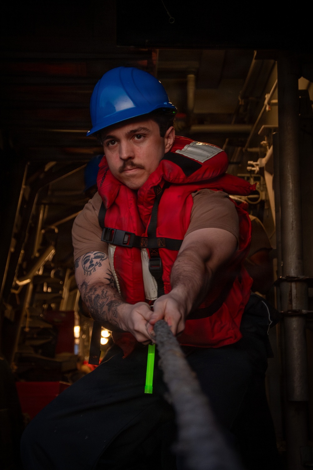 USS Gridley Replenishment-At-Sea