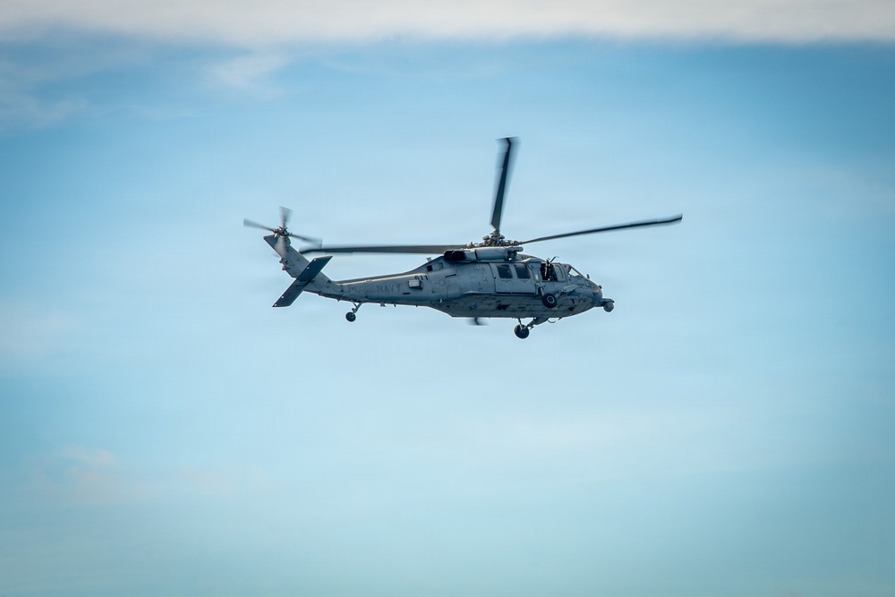 USS Gridley Flight Quarters
