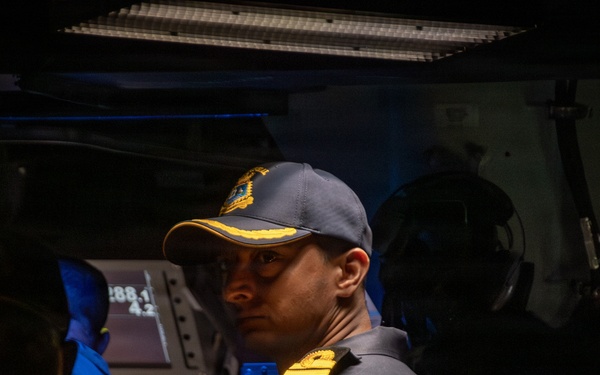 Indian Navy Destroyer INS Imphal (D-68) Tours USS Gridley