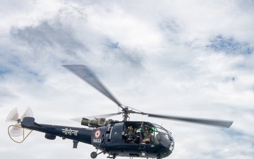 Indian Navy Destroyer INS Imphal (D-68) Tours USS Gridley