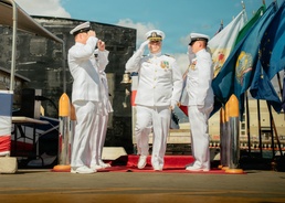 USS Columbia holds Change of Command Ceremony