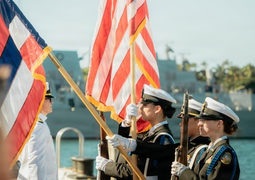 USS Columbia holds Change of Command Ceremony