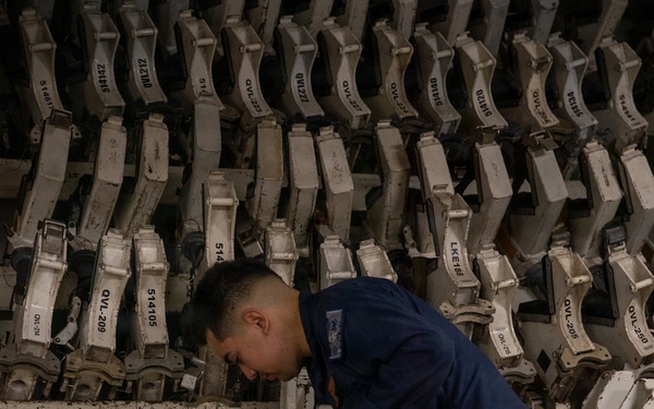 Abraham Lincoln conducts routine operations