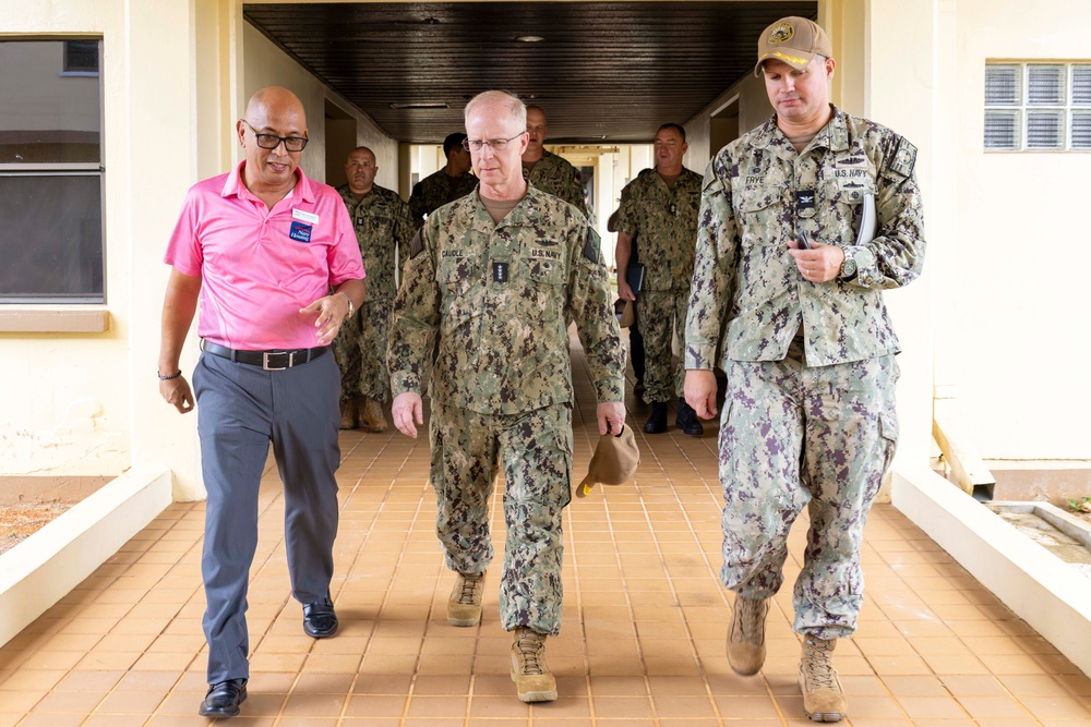 CNO, MCPON visit Guam