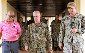 CNO, MCPON visit Guam