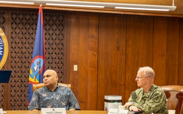CNO, MCPON visit Guam