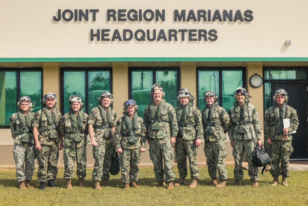 CNO, MCPON visit Guam