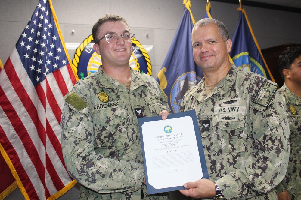 NBG Sailors Receive Awards