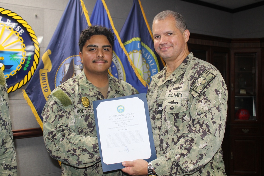NBG Sailors Receive Awards
