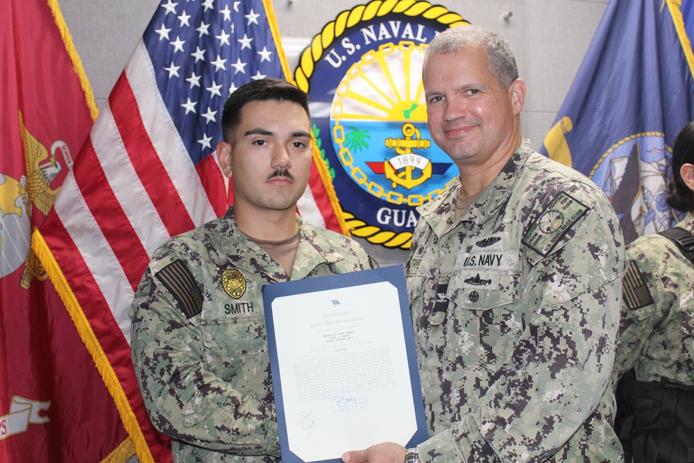 NBG Sailors Receive Awards