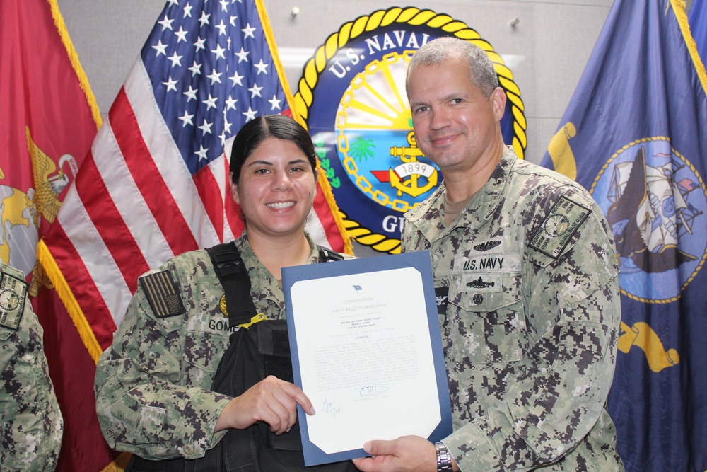 NBG Sailors Receive Awards