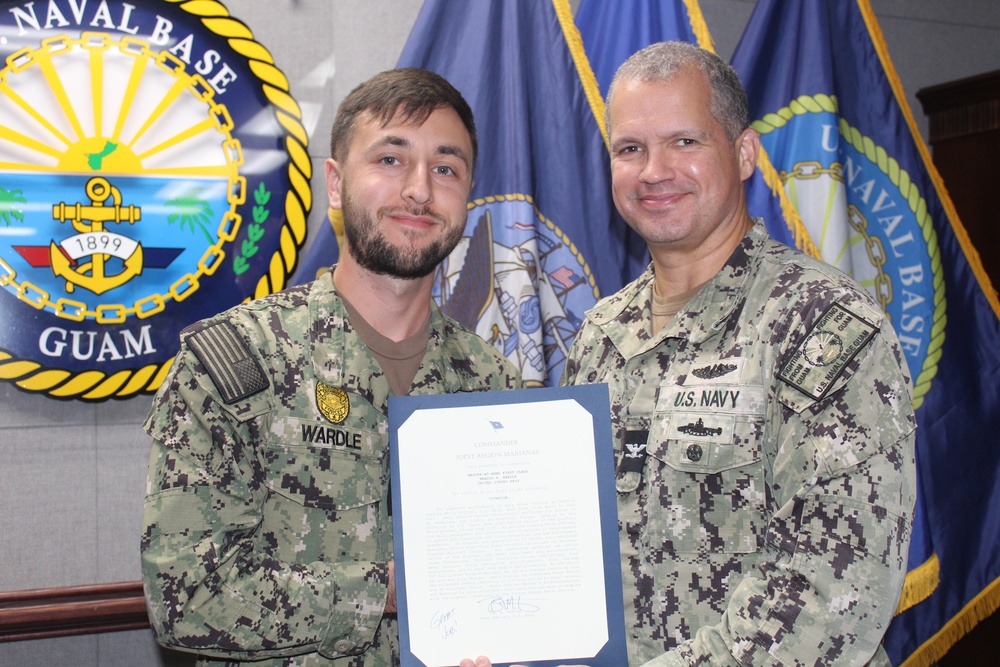 NBG Sailors Receive Awards