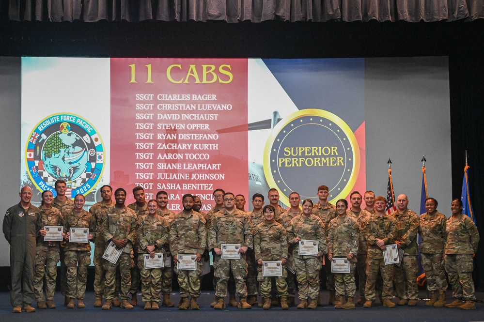 11th Air Task Force Hosts Third-Quarter Award Ceremony