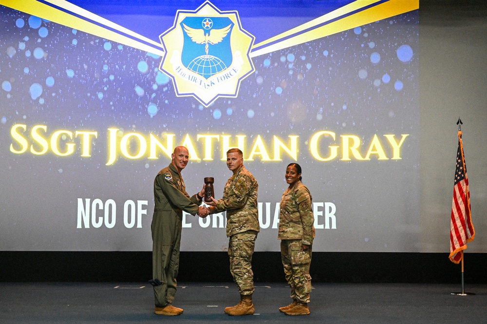 11th Air Task Force Hosts Third-Quarter Award Ceremony
